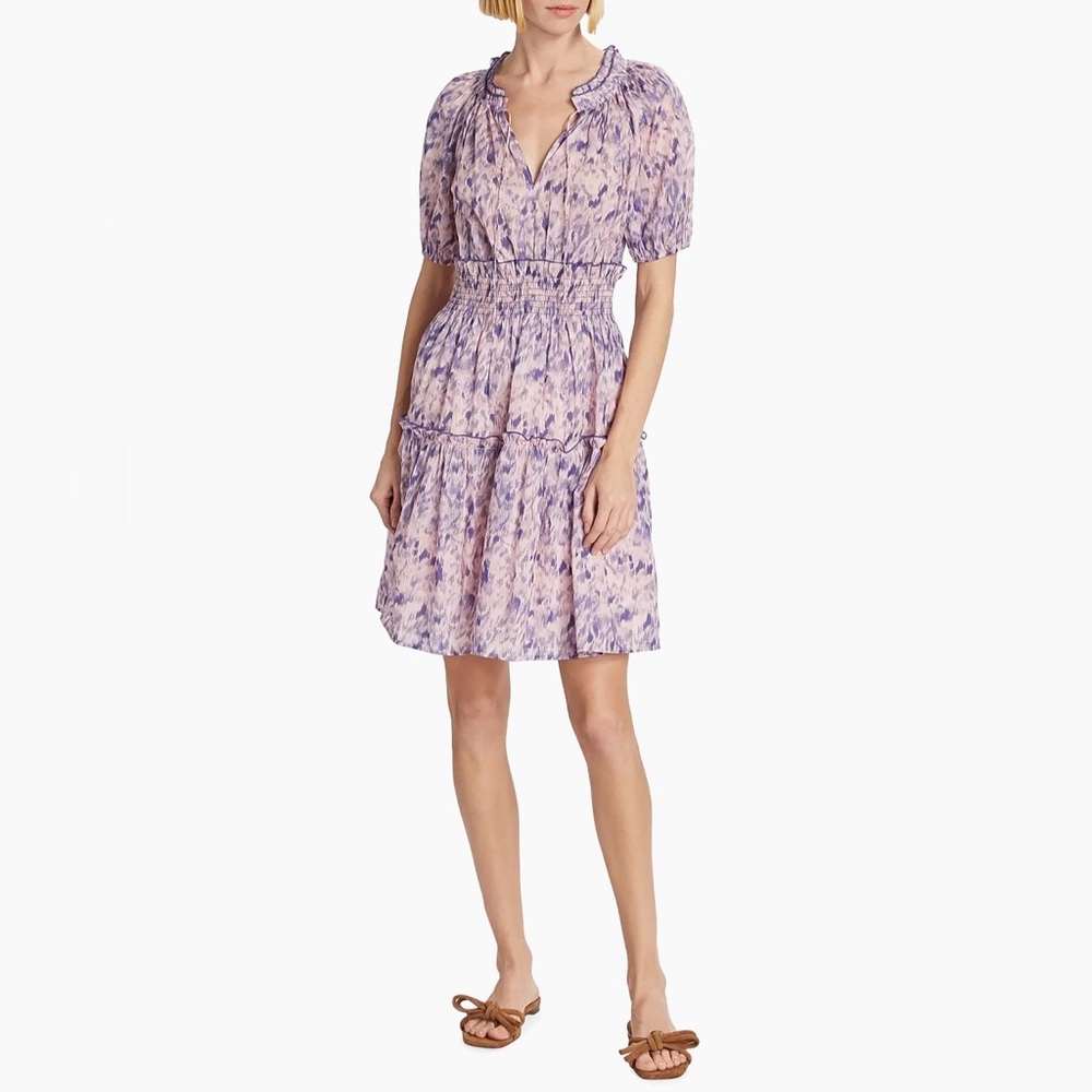 Rails, Fiorella Cotton Ikat-Inspired Minidress, size small - Picture 3 of 11